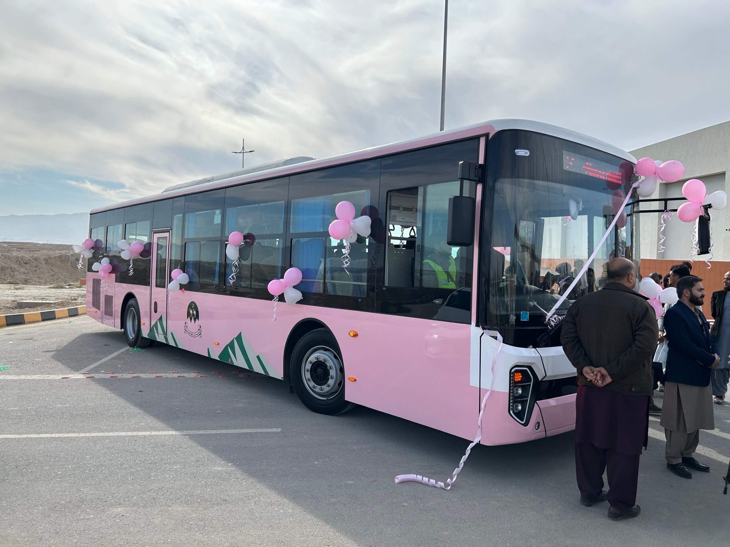 Quetta Goes Pink: Women-Only Bus Service Launched to Empower Safe Mobility